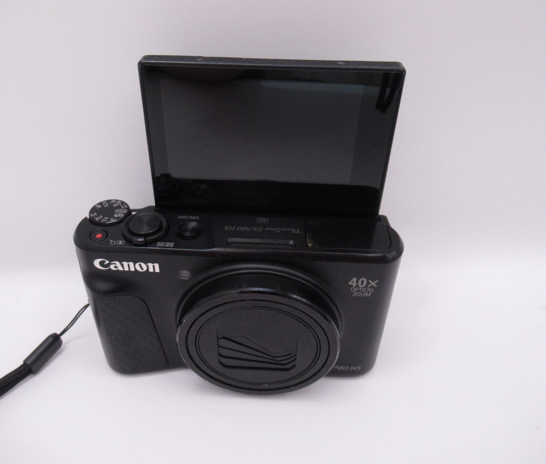 Canon PowerShot SX740 HS Digital Point and Shoot Camera 20.3MP - Black image 2