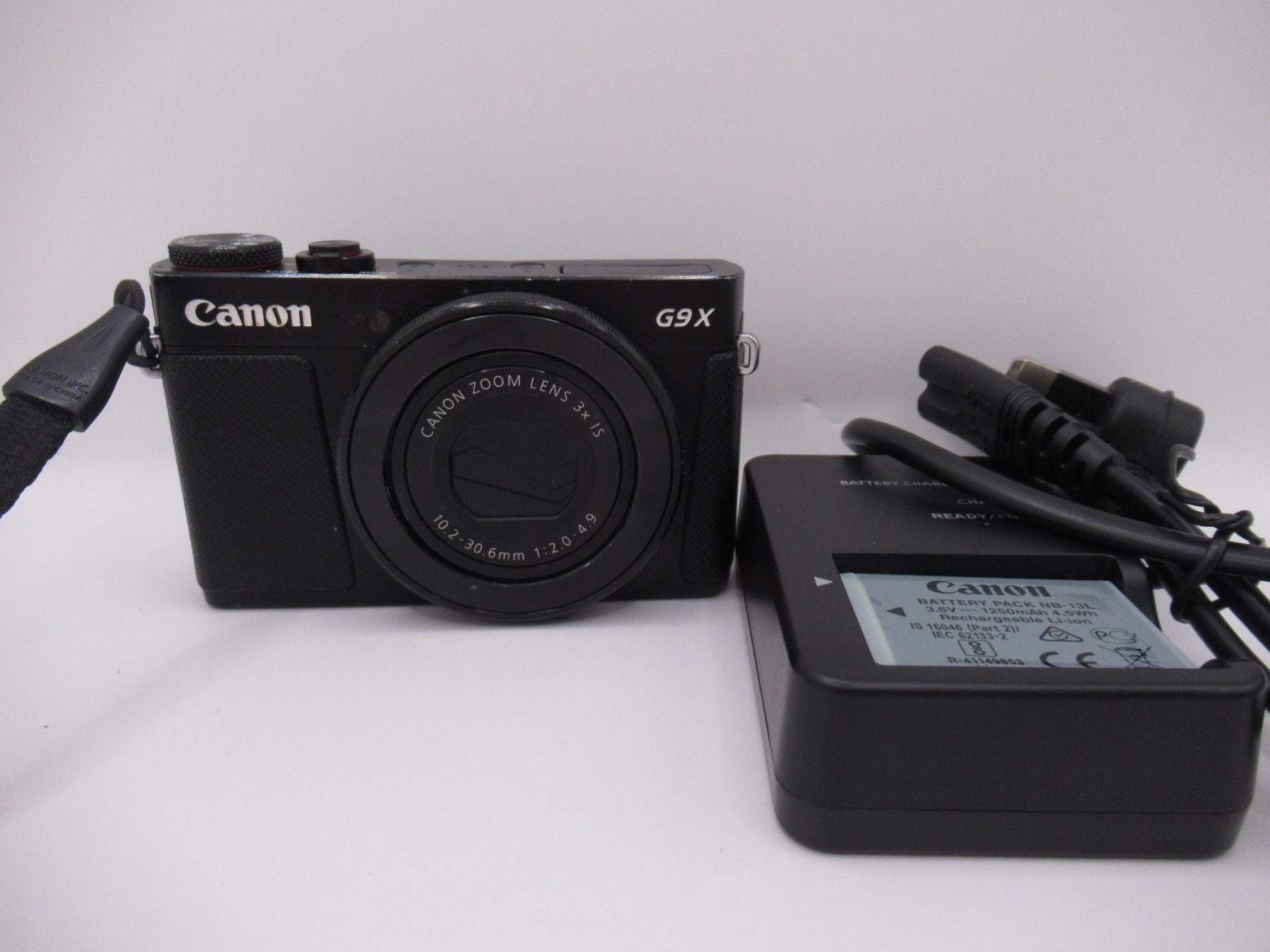 Canon PowerShot G9 X Mark II Digital Point and Shoot Camera 20.1MP - Black
