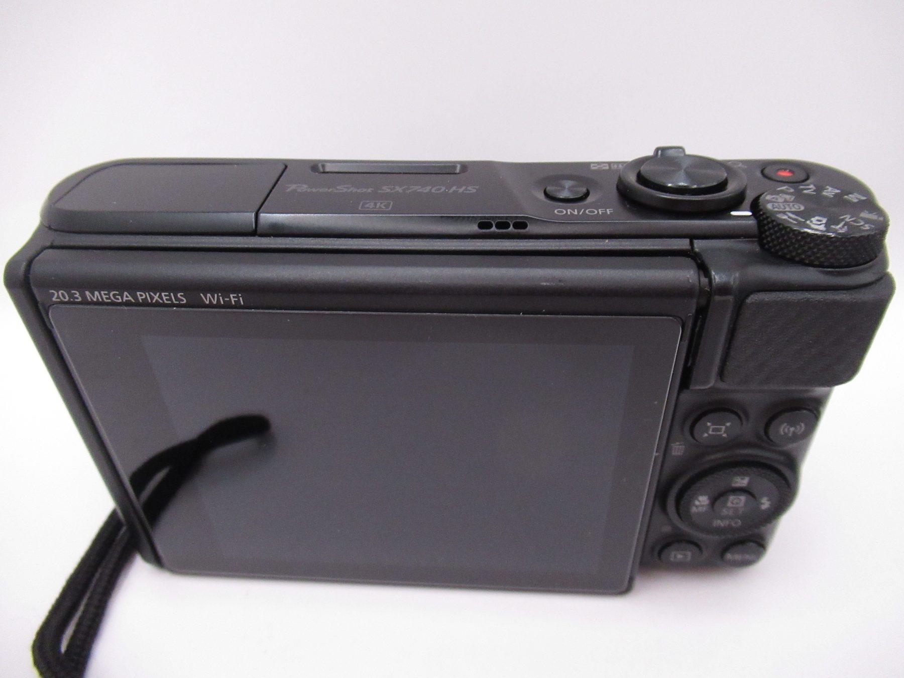 Canon PowerShot SX740 HS Digital Point and Shoot Camera 20.3MP - Black image 2